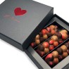COEURS  CHOCOLAT BOITE FOURREAU