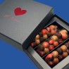 COEURS  CHOCOLAT BOITE FOURREAU