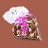 coeur mendiant chocolat