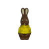 Lapin en pull garnie chocolat lait