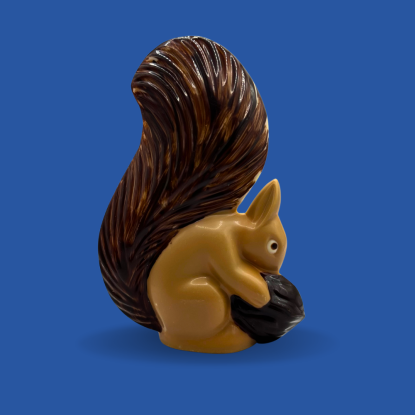 Ecureuil garni chocolat lait et blond