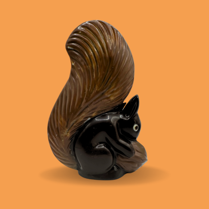 Ecureuil garni chocolat noir