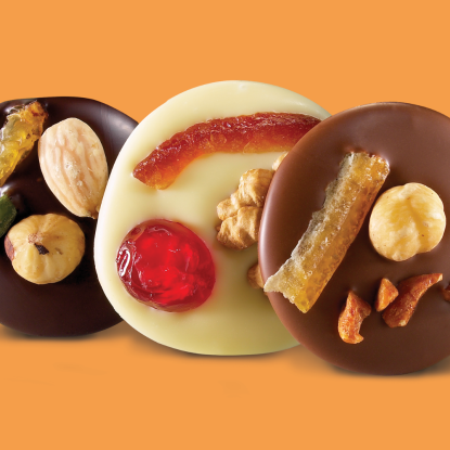 Mendiants 3 chocolats