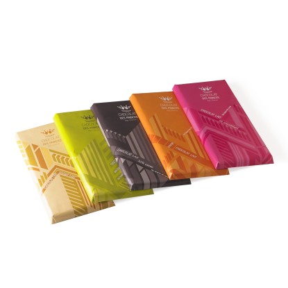 Tablettes de chocolat au lait