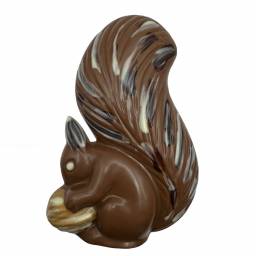 écureuil chocolat garni